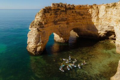 Small Group Paddleboard Experience in Benagil Cave with 4K Photos - Meeting at Praia do Carvalho: the start that sets the tone