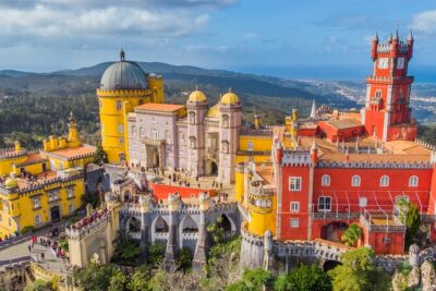 Small Group Pena Palace, Sintra, Regaleira and Cascais - Pena Palace: romantic exterior views plus a ticket you’ll want to pre-plan