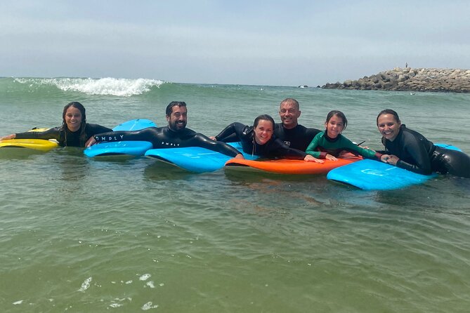 Small Group Surfing Experience with Transportation in Porto - In the Water: Catching Waves and Building Confidence