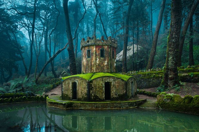 Small-Group Tour to Sintra , Pena Palace , Regaleira & Cascais - Quinta da Regaleira: the Gothic–Moorish–Egyptian mashup (and the Initiation Well note)