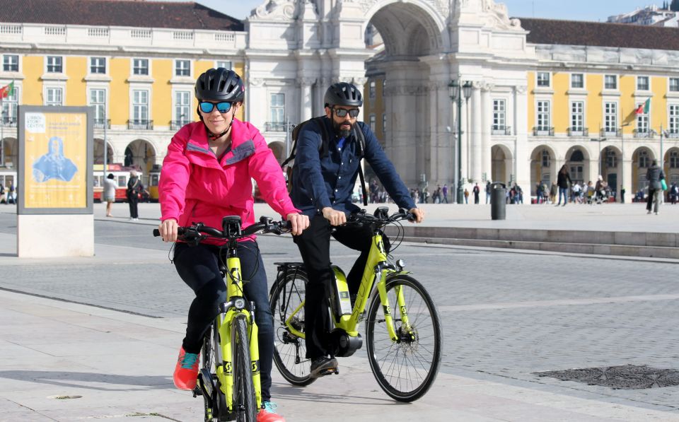 South Lisbon: 3-Hour Christ the King Electric Bike Tour - Crossing the Tagus by orange cacilheiro: the break you’ll remember