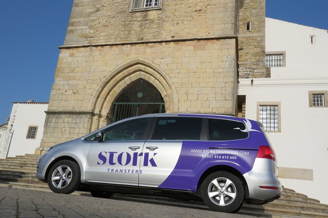 Stork Transfers - Private Transfer From Albufeira to Faro Airport (up to 4 pax) - Private for Up to 4, With Space for Luggage