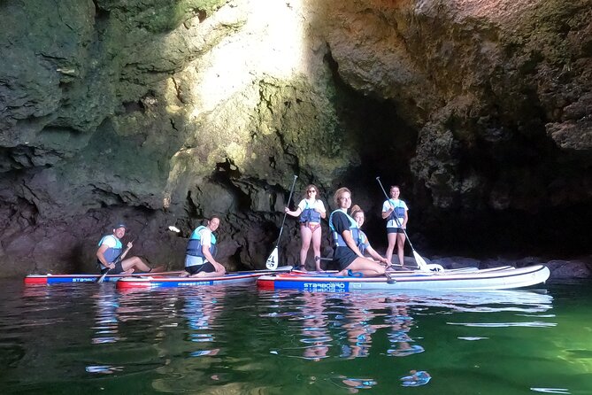 Sunrise SUP Caves Tour in Lagos – Small Group Experience - From arches and tunnels to the Love Cave stop