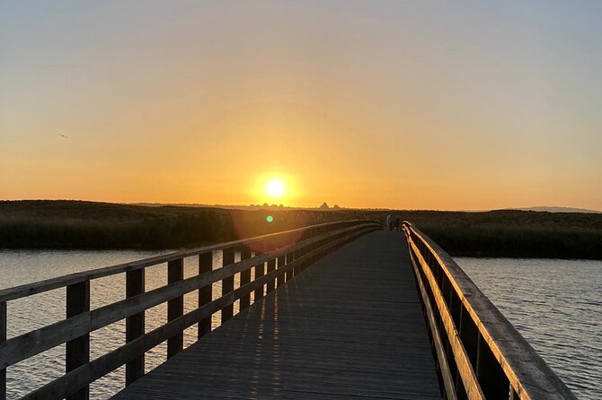 Sunset Beach Safari w/ Champagne & Chicken Piri Piri Dinner - Praia dos Salgados Lake Stop: A 30-Minute Coast Break