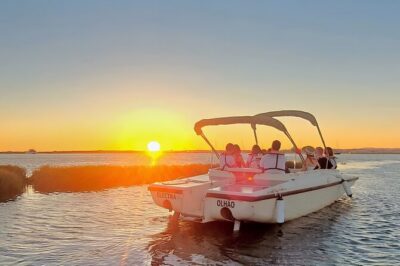 Sunset Boat Trip of Ria Formosa: an Eco-friendly Tour out from Faro - Check-In at Faro’s Nautical Club and What Happens Before You Cast Off
