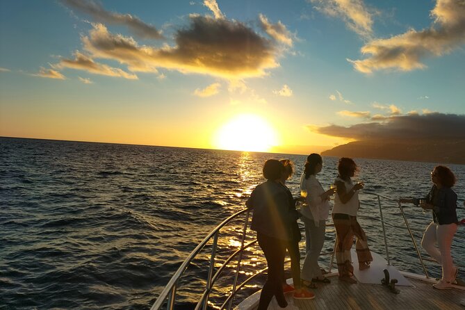 Sunset Cruise with Dinner on Board - Calhau da Lapa swim stop: the one moment that makes it feel real
