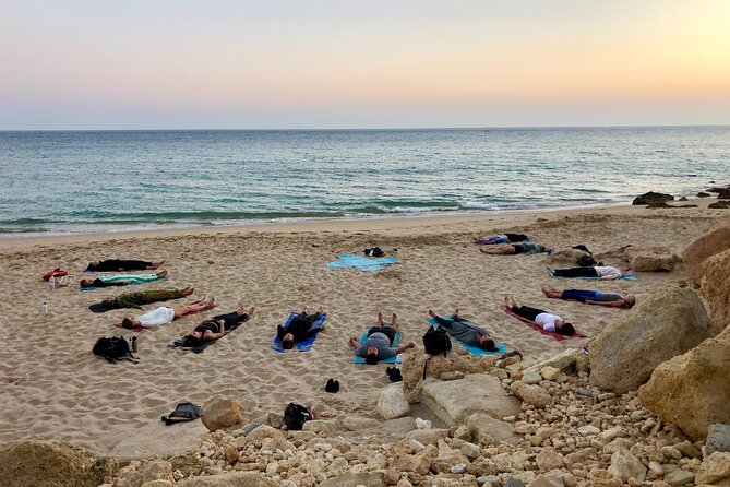 Sunset Yoga at Lagos's beautiful beach by el Sol Lifestyle - The instructor, Julie: clear cues and a calm, welcoming tone