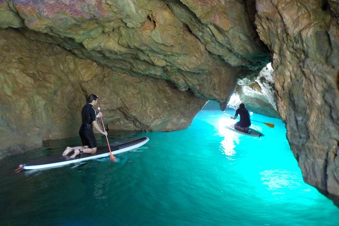 SUP Tour in Algarve Ingrina Caves w/ Snorkeling & Photos Included - Time on the Water: How the 3 Hours Actually Work