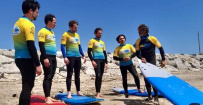 Surf Lesson for Beginners in Lisbon (Costa da Caparica) - Gear, lycra, lockers, and the practical stuff that reduces stress