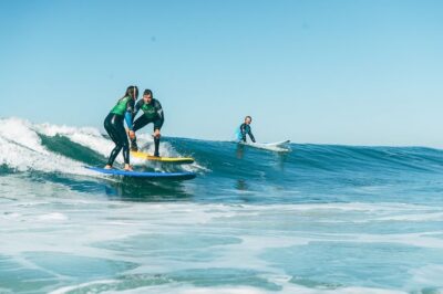 Surf Lesson in Lisbon - The surf experience - Gear fitting, wetsuits, and that first “okay, I’m doing this” moment