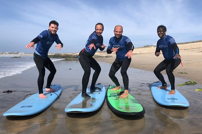 Surf Lessons in Porto with transfer at Porto Surf School - Language And Communication: English Coaching