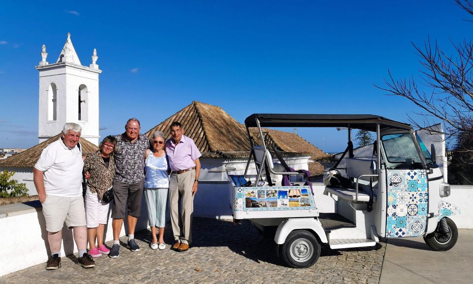 Tavira: Tuk-Tuk City Tour - A fast look at the salt pans: Atalaia’s Bernardas convent and old prison