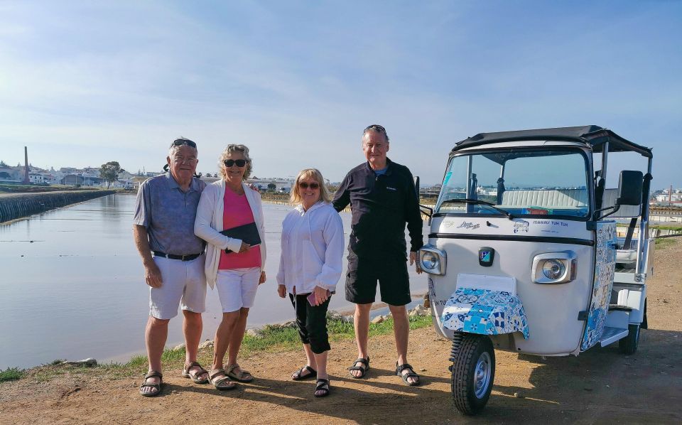 Tavira: Tuk-Tuk City Tour - The historic core circuit: Graça, Santiago, Santa Maria, Misericórdia
