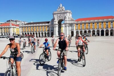 The Heart of Lisbon by Electric Bike - Campo das Cebolas: Roman port ruins and a sharper understanding of Lisbon