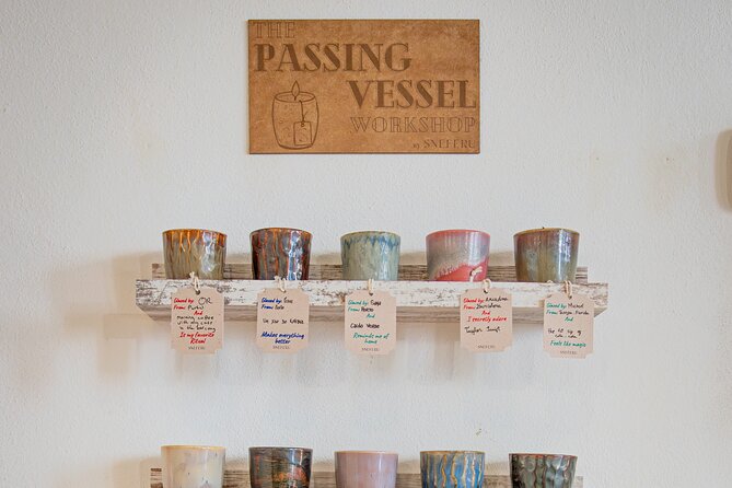 The Passing Vessel: Ceramic, Perfumery & Candle Workshop in Porto - Stop at Sneferu Atelier: choosing your pre-made ceramic vessel