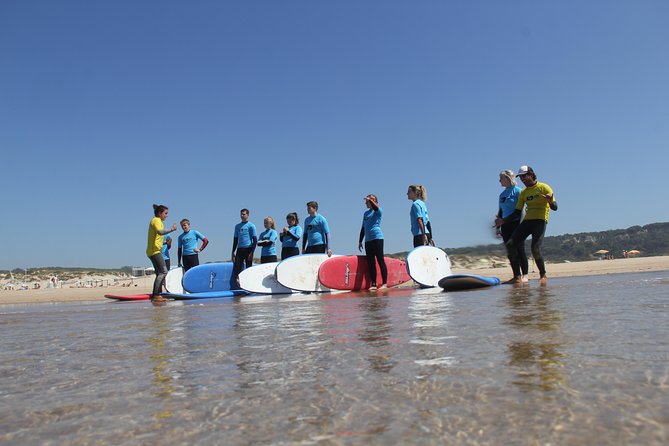 The Surf Instructor in Costa da Caparica - Boards and Wetsuits: What’s Included and What Level You’ll Likely Ride