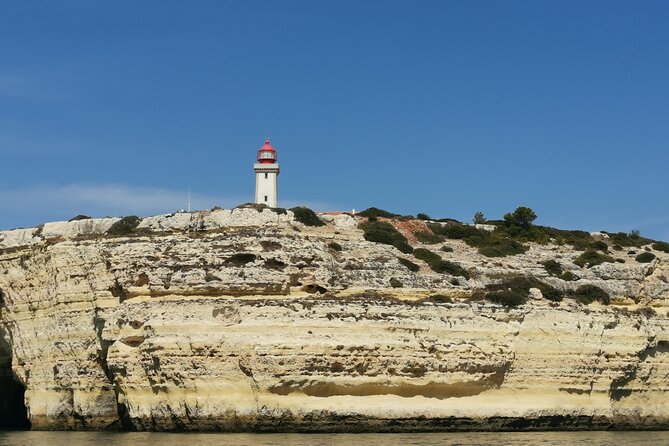 Tour to Benagil Caves and Coastline in Albufeira - São Rafael Beach: The Cliffs-and-Turquoise View