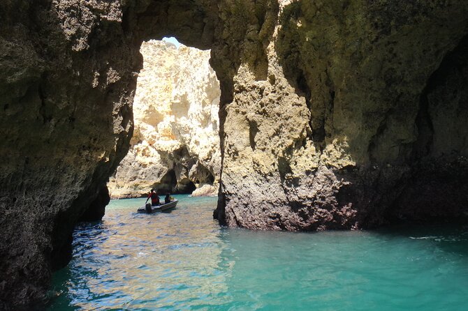 Tour to inside the Caves /Grottos the Ponta da Piedade -Lagos - What You’ll Actually See: Inside Grottos, Famous Beaches, and Sandstone Cliffs