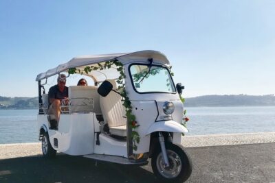 Tuk Tuk Lisbon Guided tour! 100% PRIVATE & PERSONALIZED - Belém Riverfront Stop: Torre de Belém and Pastéis Without the Line Wait