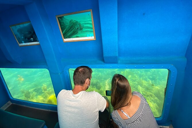 Underwater viewing tours along the coast of Sesimbra - Arrábida Natural Park viewpoints from the sea