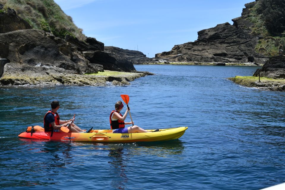Vila Franca do Campo: Kayak Rental - Safety and comfort: what “sit-on-top” really means out on the Atlantic