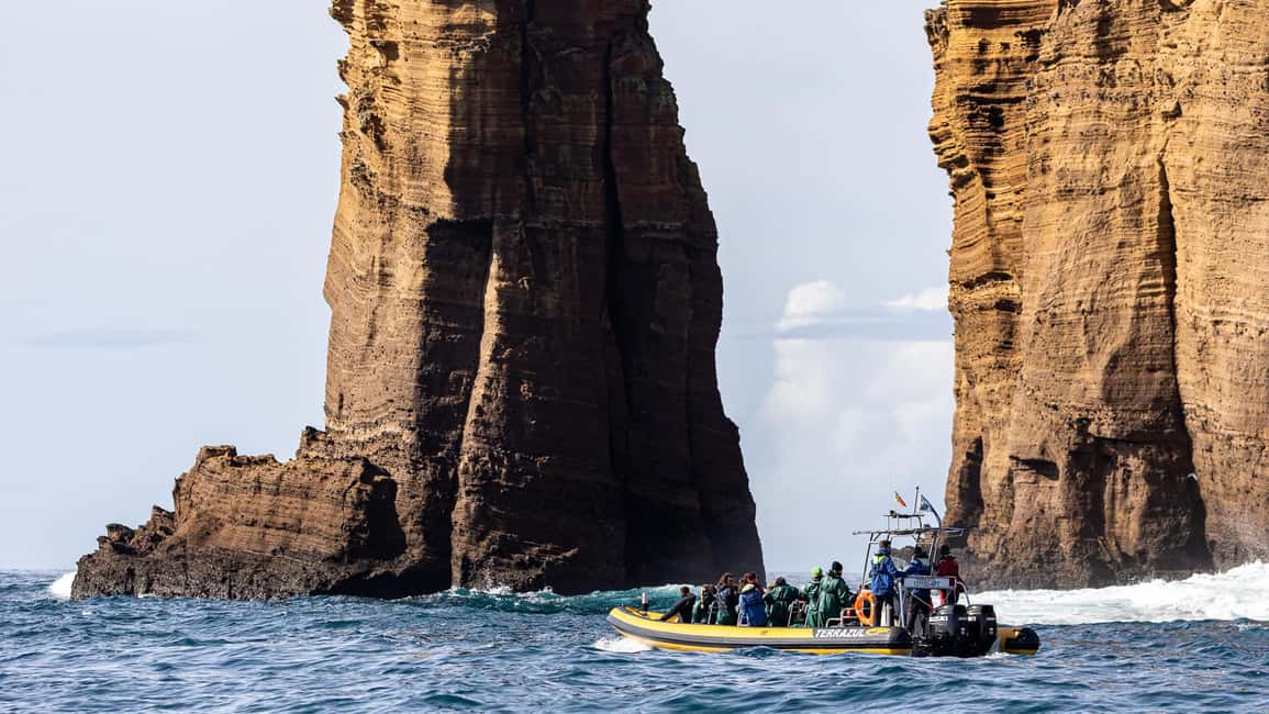 Vila Franca Islet: Bioligist Guided 0% Carbon e-Boat Tour - Gear, rain, and feeling comfortable on the water