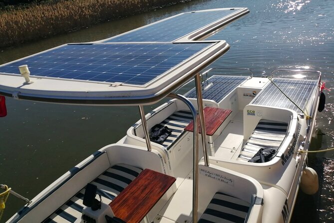 Visit Silves & Explore the Arade River | Eco-Friendly Solar Boat - Silves Time: Medieval Streets and a Flexible 90-Minute Window