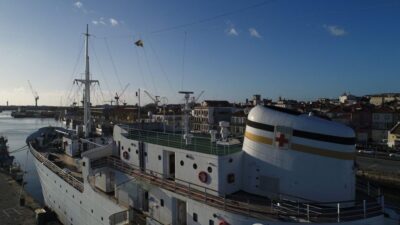 Visit to Gil Eannes hospital Ship Museum - Bridge and ship command: where decisions met the weather
