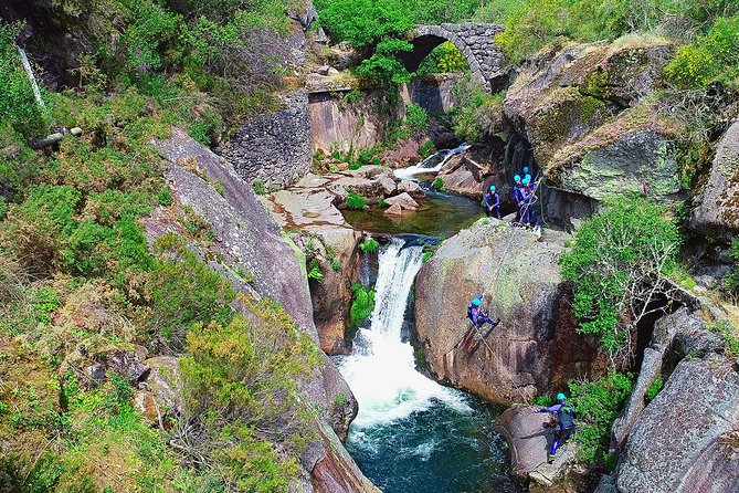 Water Canyoning - Gear check: boots, wetsuit, helmet, and life vest included