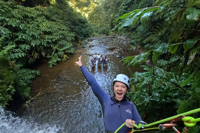 Waterpark Canyoning at Ribeira dos Caldeirões, Sao Miguel Azores - Stop for Tea at Plantacoes de Chá Gorreana