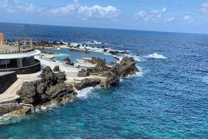 West 4x4 Experience: Skywalk, Porto Moniz Pools and Fanal Forest - Cabo Girão Skywalk: the glass-floor balcony above the sea