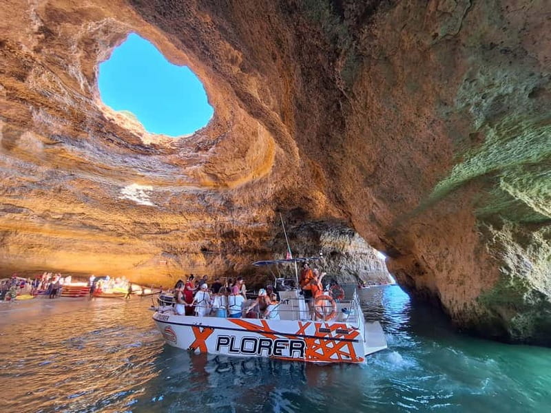 X Plorer – Caves (Benagil) & Dolphins Cruise - Swimming stops: the fun part, plus the two constraints you should expect